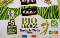 Haricots verts coupés