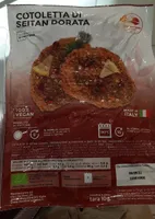 Cotoletta di seitan dorata