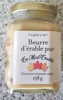 Beurre d'érable pur