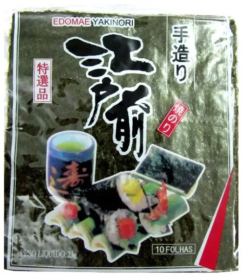 Edomae Roasted Seaweed Nori Bags