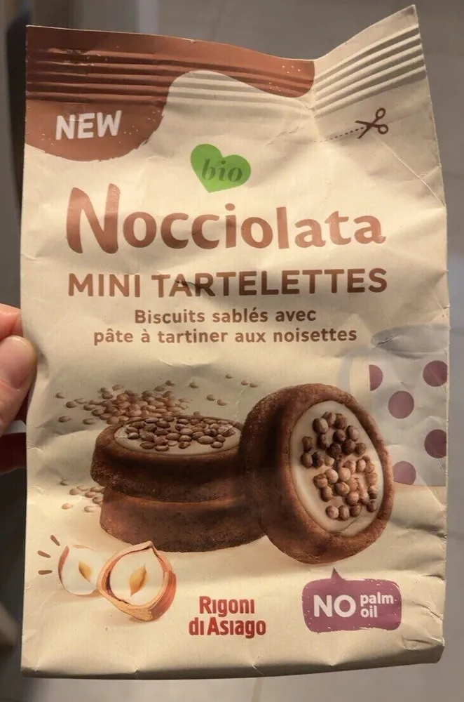 Nocciolata mini tartelettes
