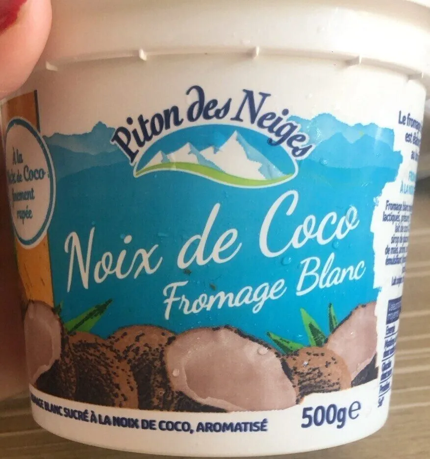 Noix de coco fromage blanc