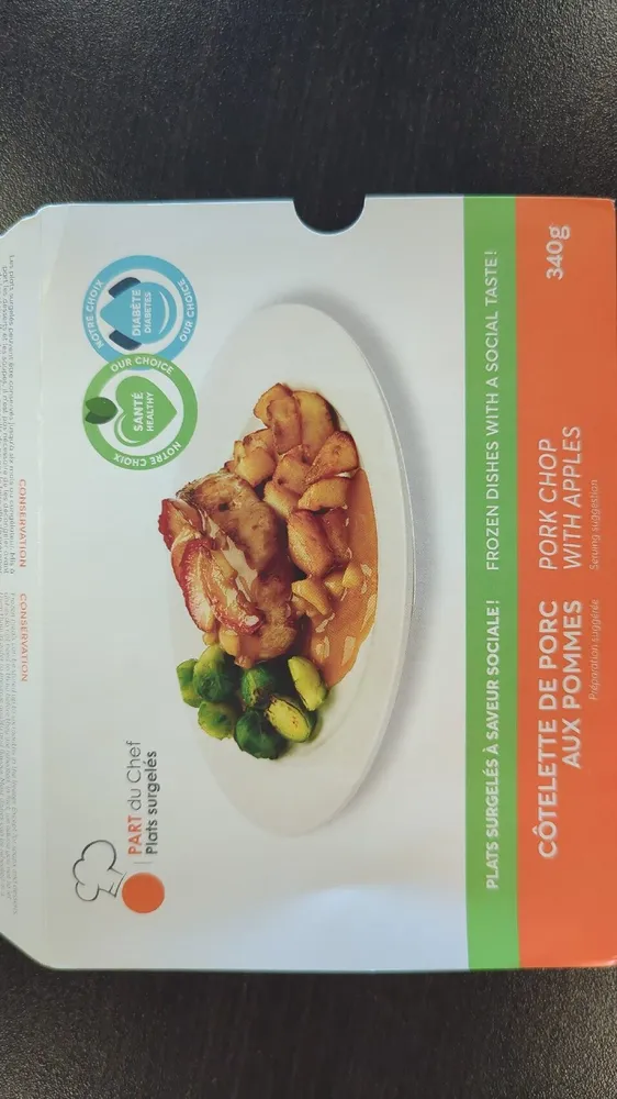 Côtelettes De Porc Aux Pommes