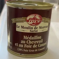 Medaillon au chevreuil et au foie de canard