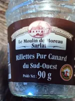 Rillettes pur canard du sud ouest