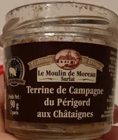 Terrine de campagne du Périgord aux châtaignes