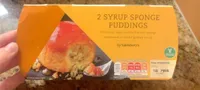 2 Syrup Sponge Puddings