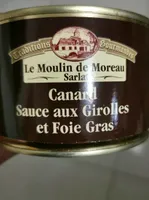 Canard sauce aux girolles et foie gras