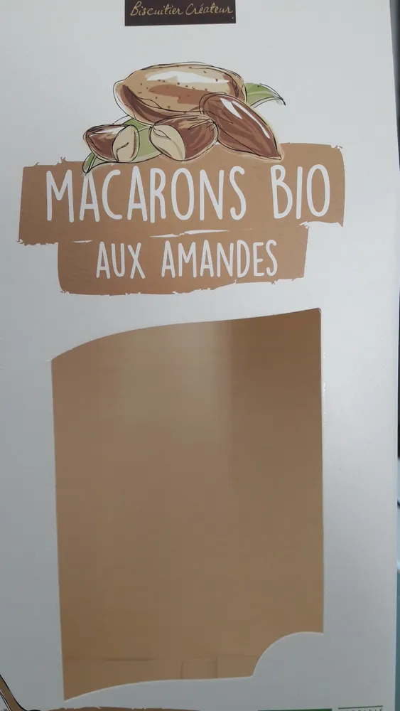 Macarons bio aux amandes