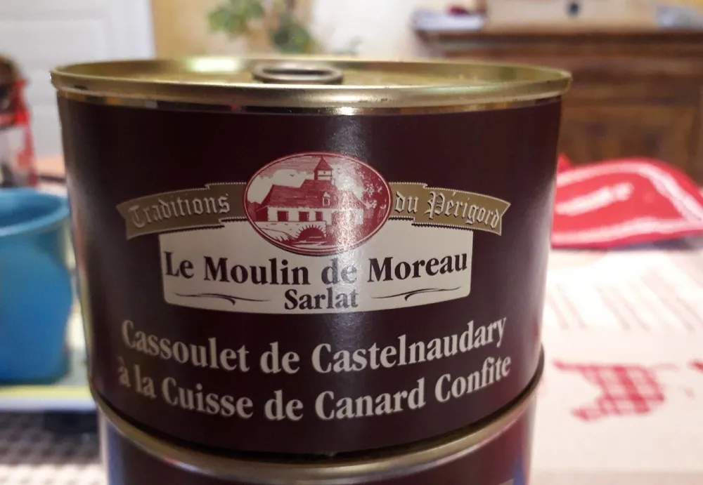 Cassoulet a la cuisse de canard confite