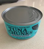 Tuna chunks in spring water
