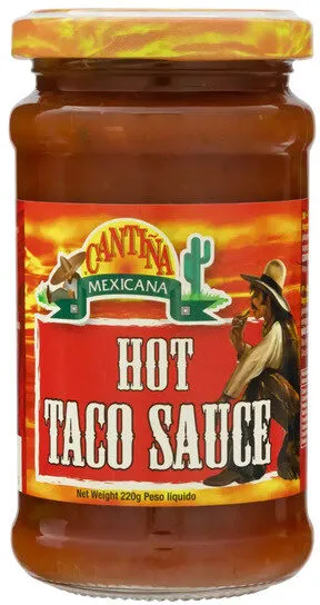 Molho Para Taco Picante Cantiña Mexicana Vidro 220g