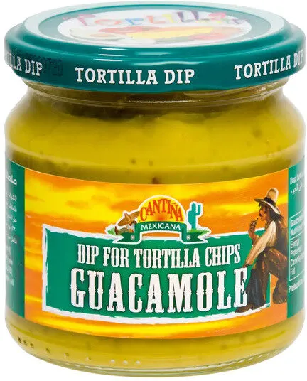 Molho Guacamole Cantiña Mexicana Vidro 190g