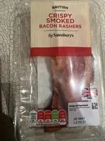 Crispy smoked bacon rashers