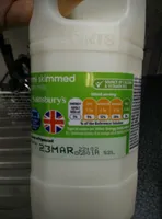 SEMI SKIMMED FRESH BRITISH MILK