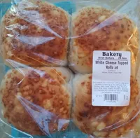 White Cheese Topped Rolls