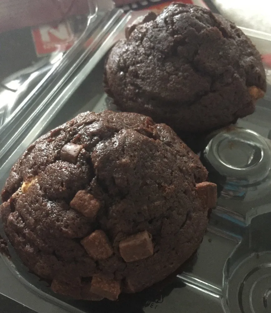 Sainsburry's triple chocolate muffin