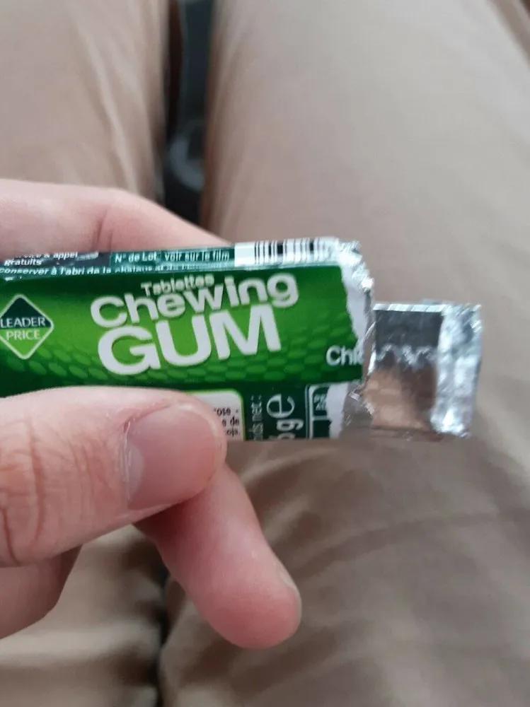 tablettes chewing gum