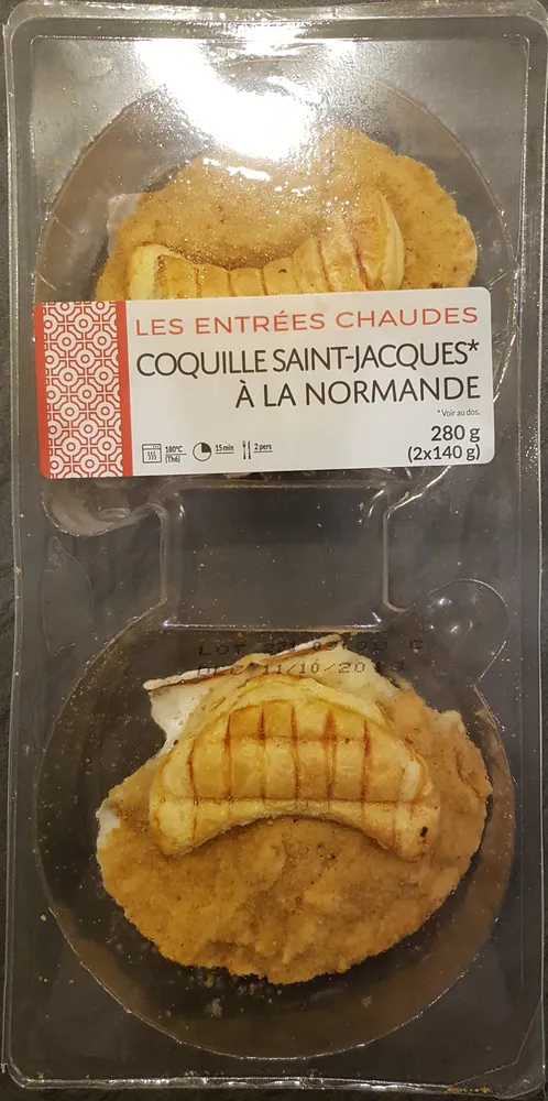 Coquilles Saint-Jacques à la Normande