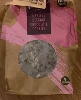Triple Belgian Chocolate Cookies