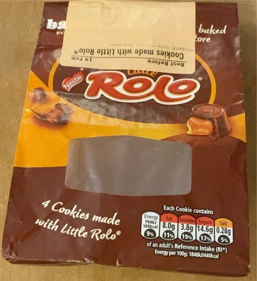 Cookies made with Little Rolo