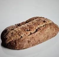 Cheese And Pickle Dark Rye Sourdough