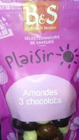 Amandes 3 chocolats