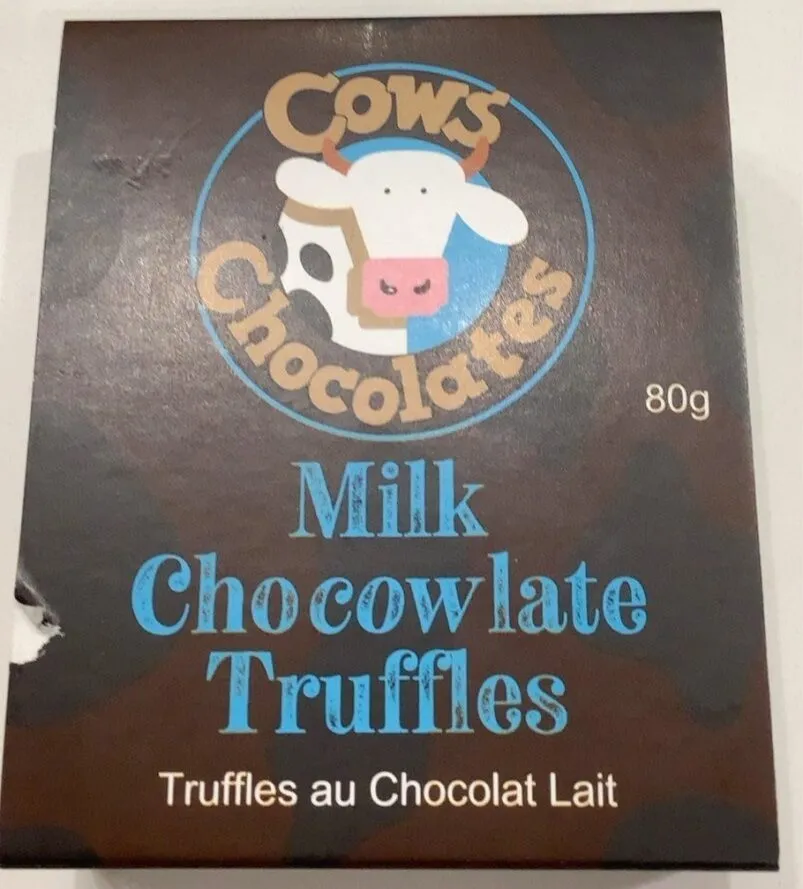Truffles au chocolat lait