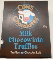 Truffles au chocolat lait