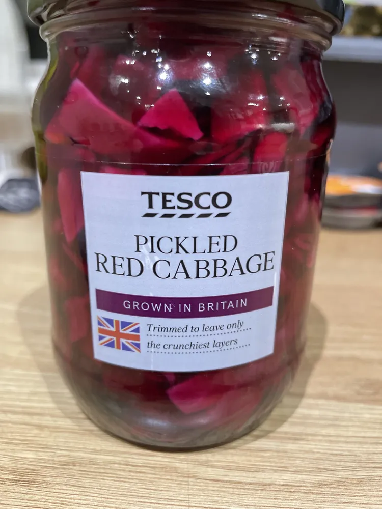 pickled red cabbage