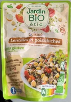 Cuisiné Lentilles et pois chiches