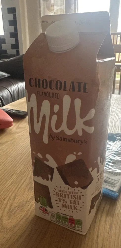 Chocolate flavoured milk