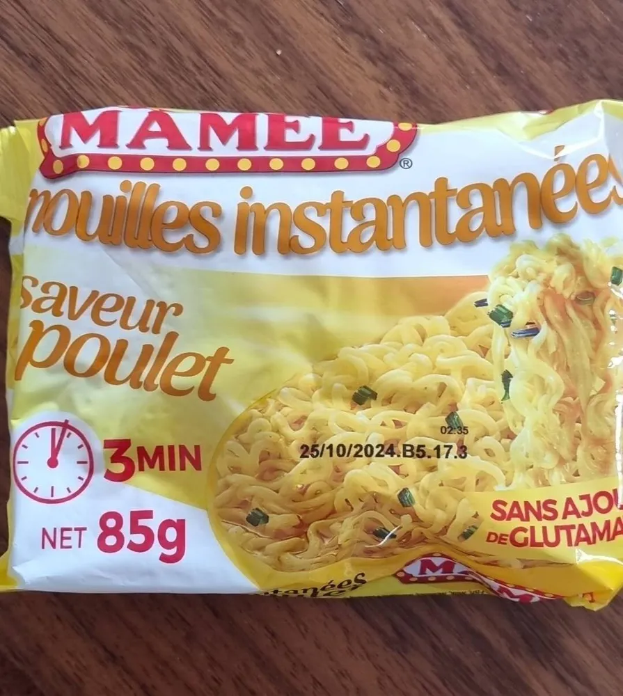 nouilles instantanées