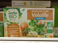 Bouillon cube volaille sans sel