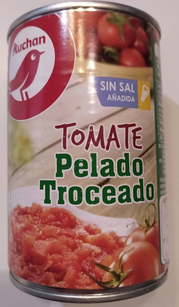 Tomate pelado troceado