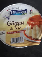 Gâteau de Riz sur lit de Caramel