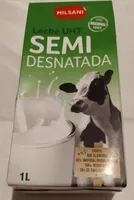 Leche UHT semidesnatada