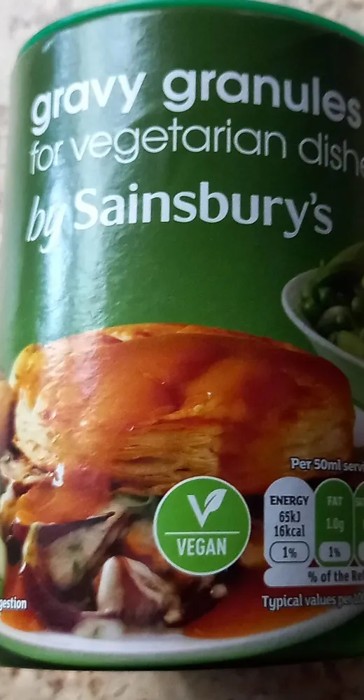 Gravy granules