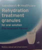 Rehydration treatment granules