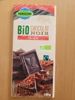 chocolat noir 70% cacao