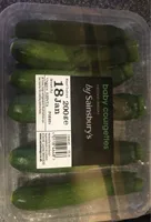 Baby courgettes