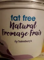 Fat free natural fromage frais