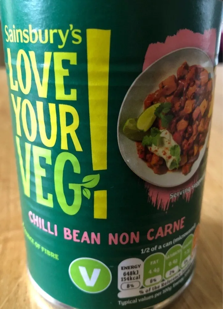 Vegetable Chili Bean Non Carne