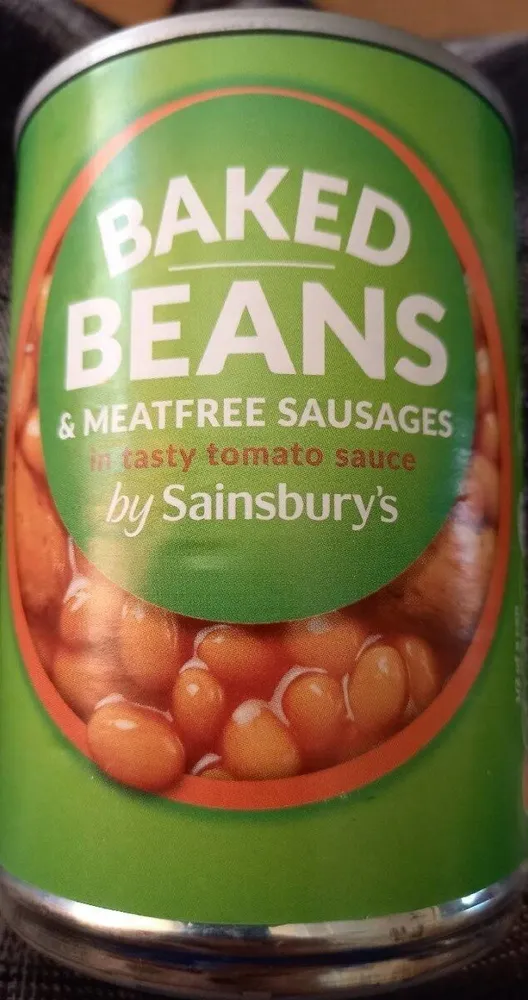 Baked Beans & Meatfree Sausages In tasty tomato sauce