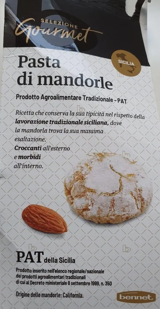 Pasta di mandorle