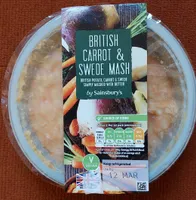 British Carrot & Swede Mash