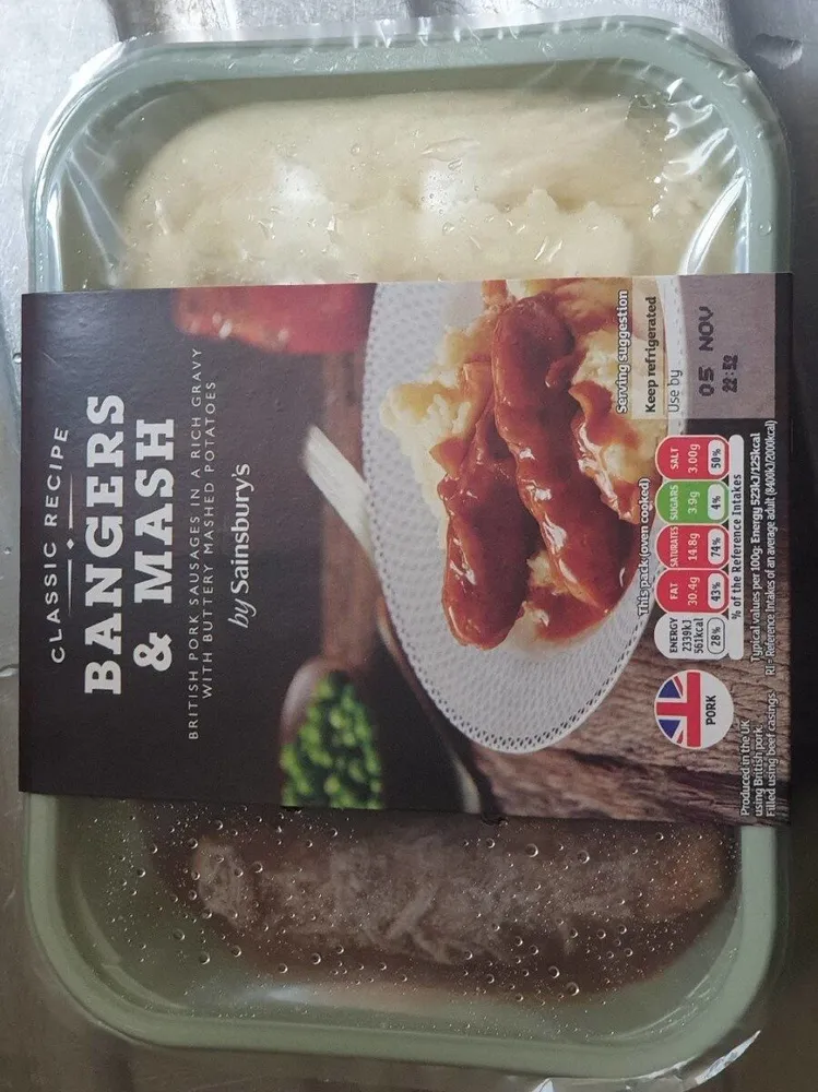 Bangers and mash