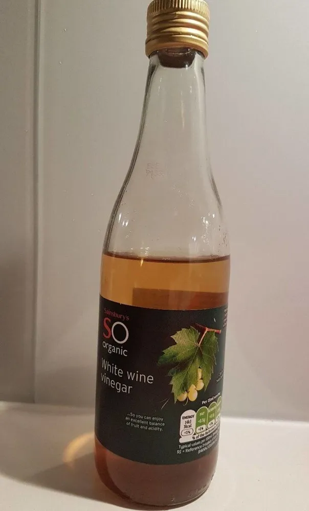 Organic white wine vinegar