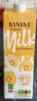 Banana flavoured milk