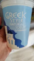 Greek style natural yogurt